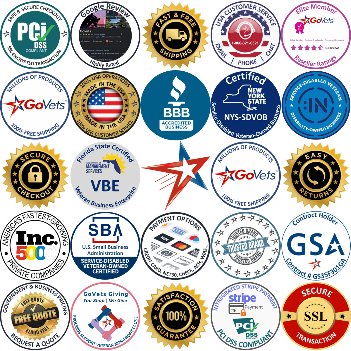 Millions of Products A selection of General Purpose Hardware products on GoVets