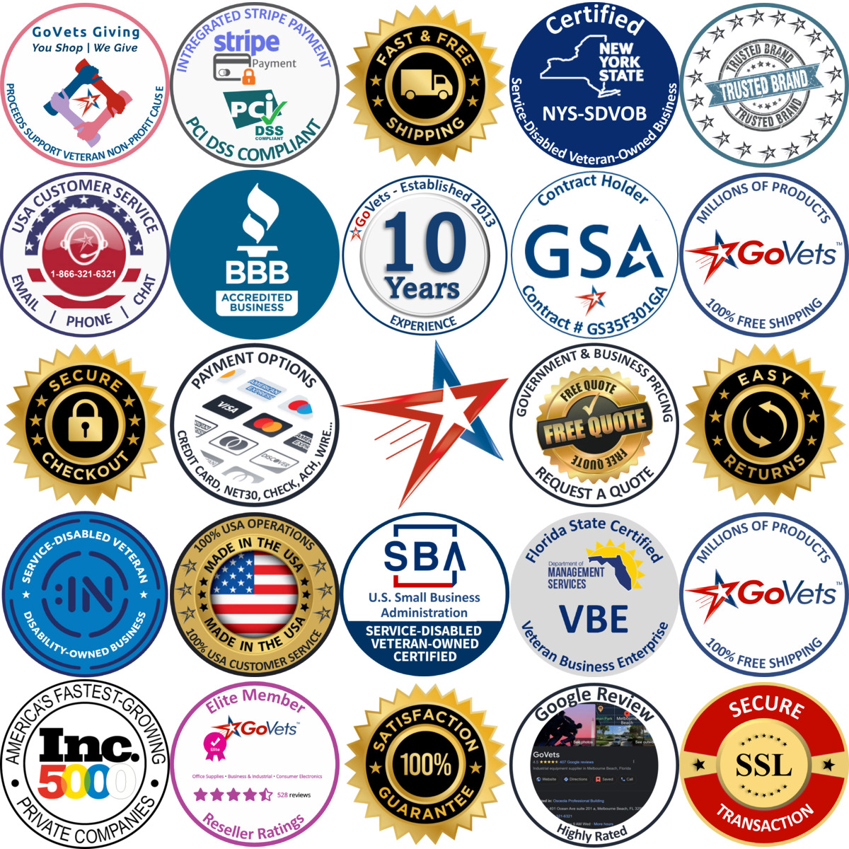 A selection of Cage Nuts products on GoVets