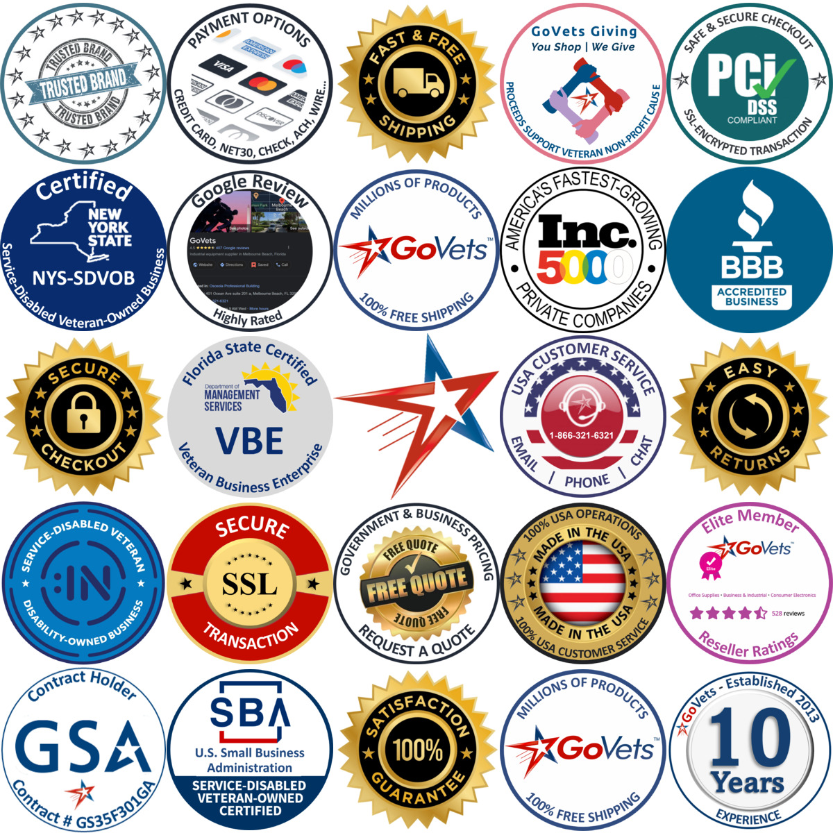 A selection of Nuts products on GoVets