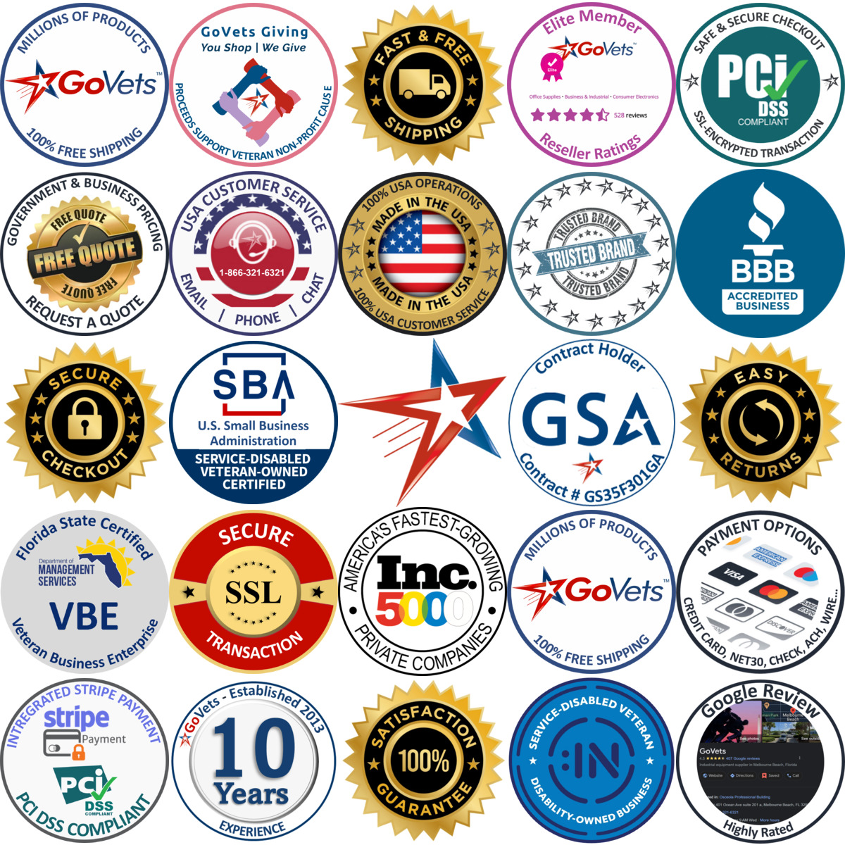 Millions of Products A selection of Spacers and Standoffs products on GoVets