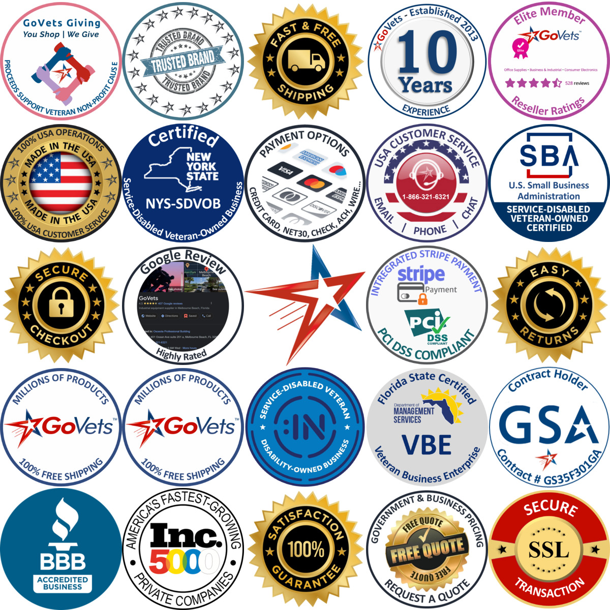 Millions of Products A selection of Tamper Proof Security Screws products on GoVets