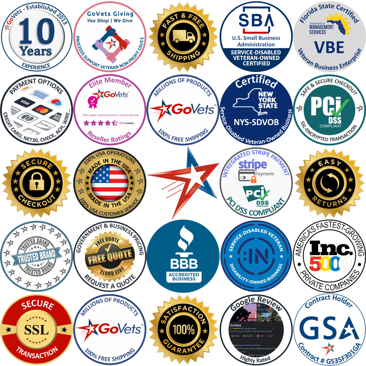 Millions of Products A selection of Split Lock Washers products on GoVets