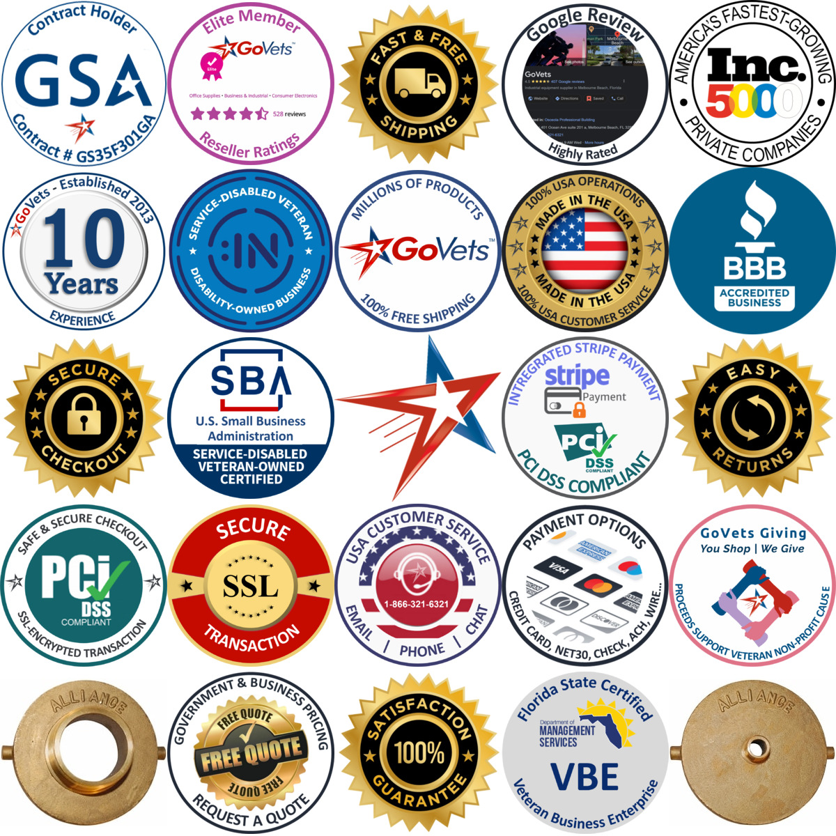 Millions of Products A selection of Hydrant Adapters products on GoVets