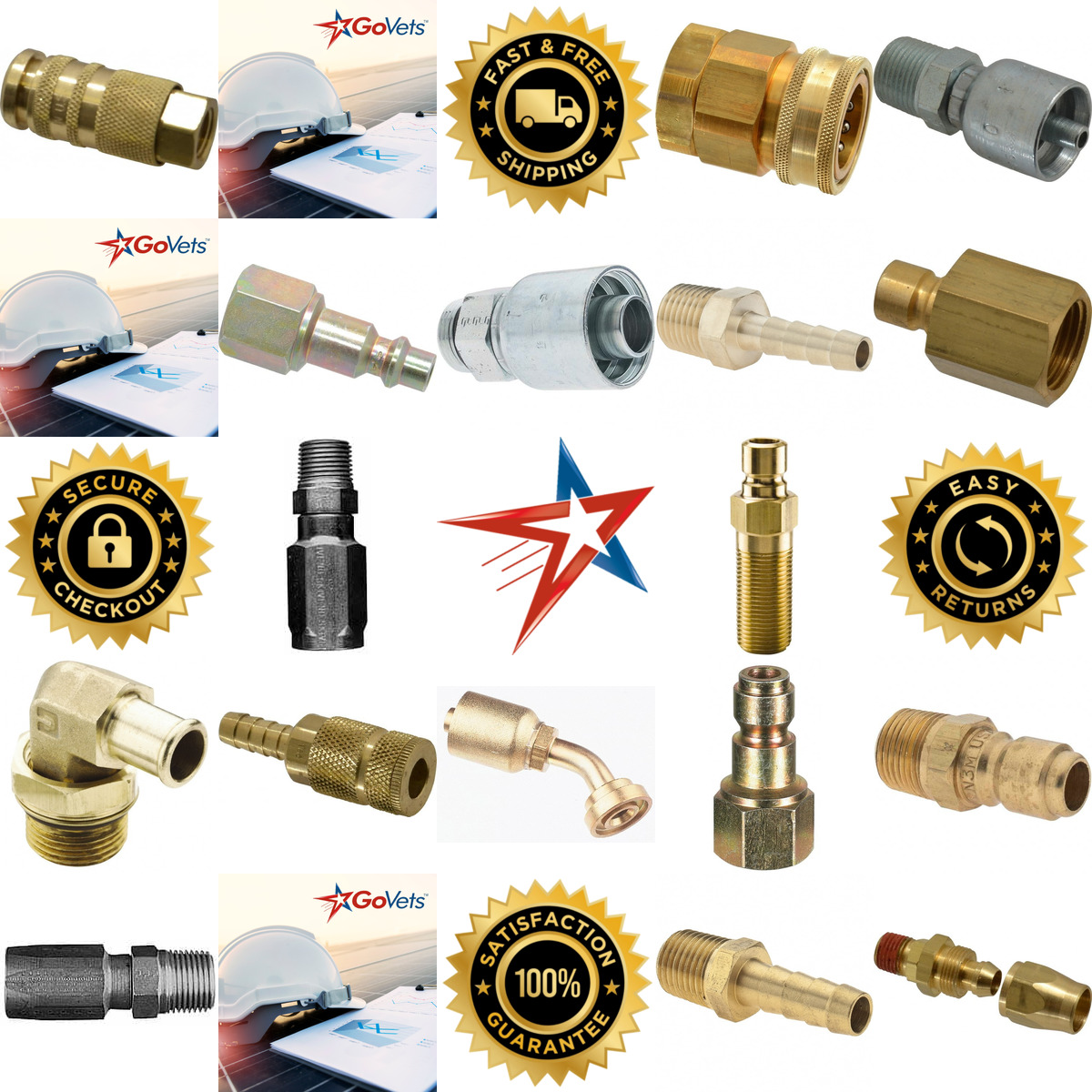 A selection of Hose Fittings products on GoVets