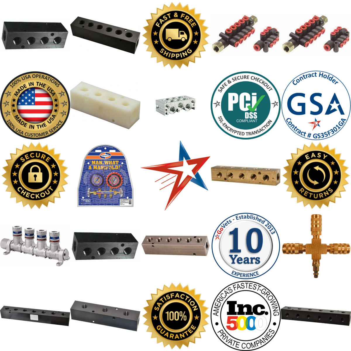 A selection of Manifolds products on GoVets