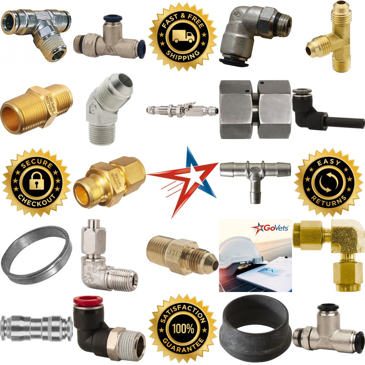 A selection of Metal Tube Fittings products on GoVets