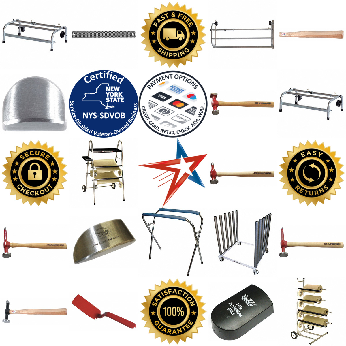 A selection of Auto Body Tools products on GoVets