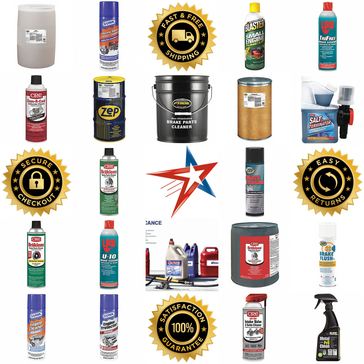 A selection of Automotive Cleaners and Degreasers products on GoVets