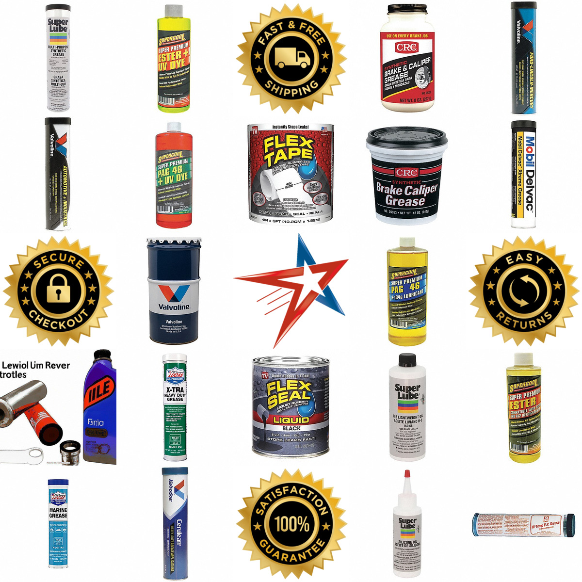 A selection of Automotive Greases and Lubricants products on GoVets