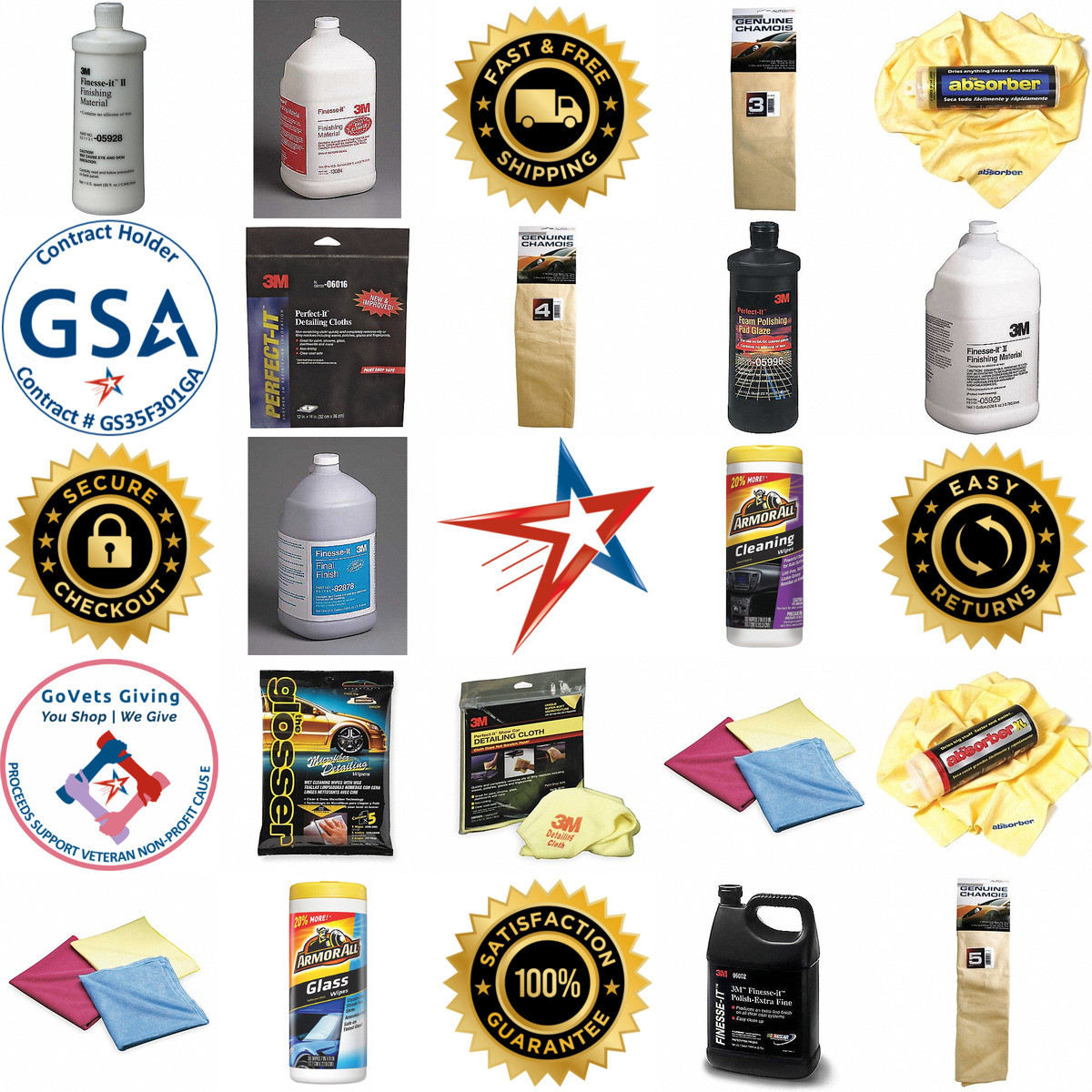 A selection of Automotive Appearance products on GoVets