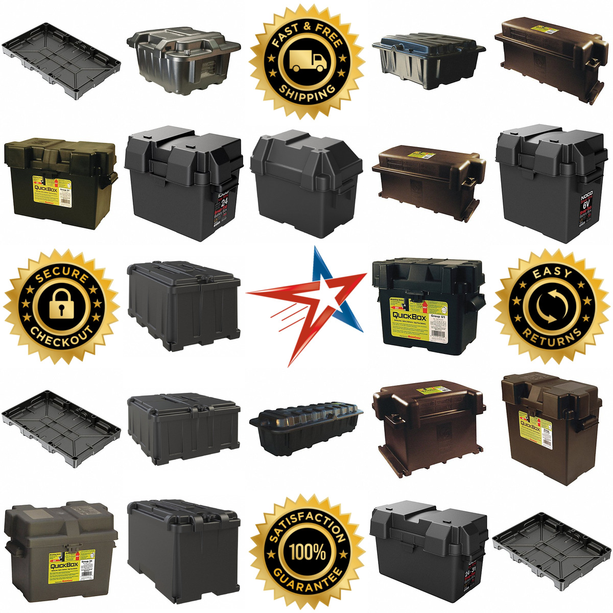 A selection of Automotive Battery Boxes products on GoVets