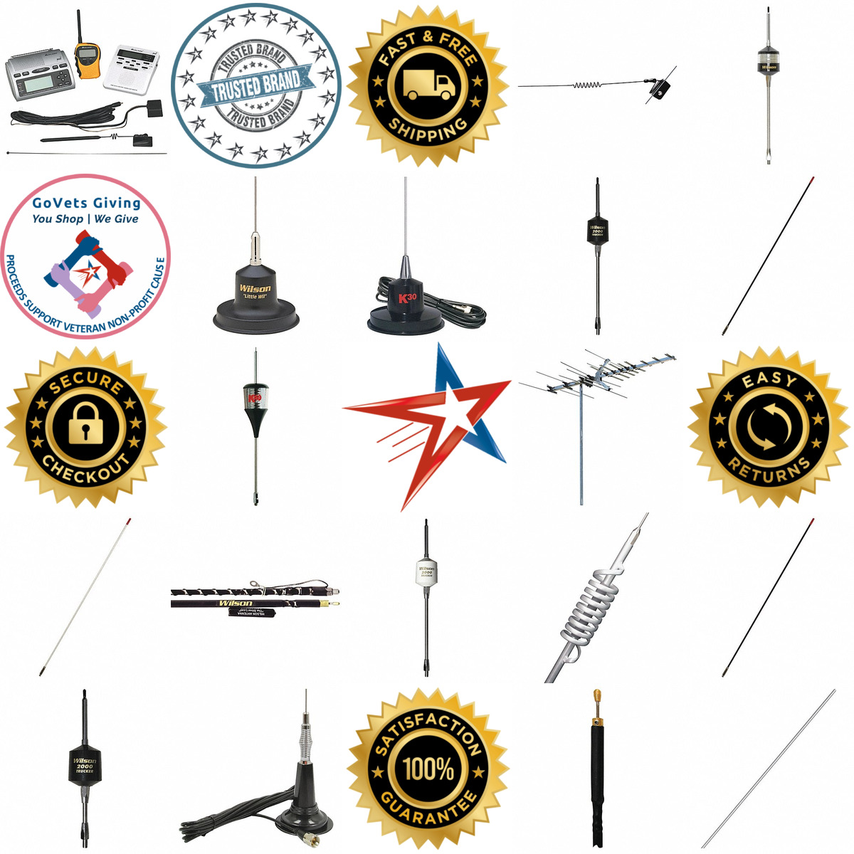 A selection of cb Radio Antennas products on GoVets