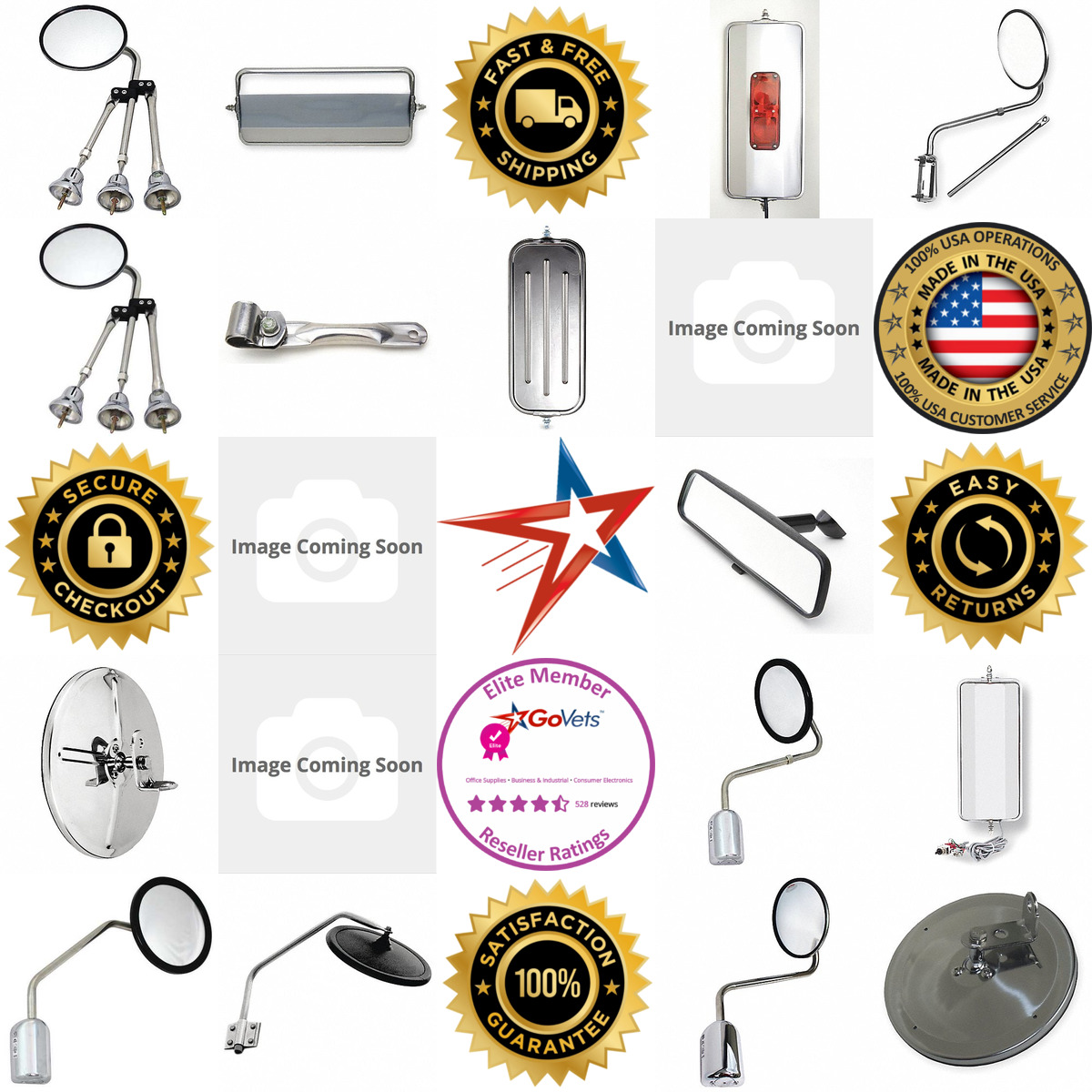 A selection of Truck Mirrors products on GoVets