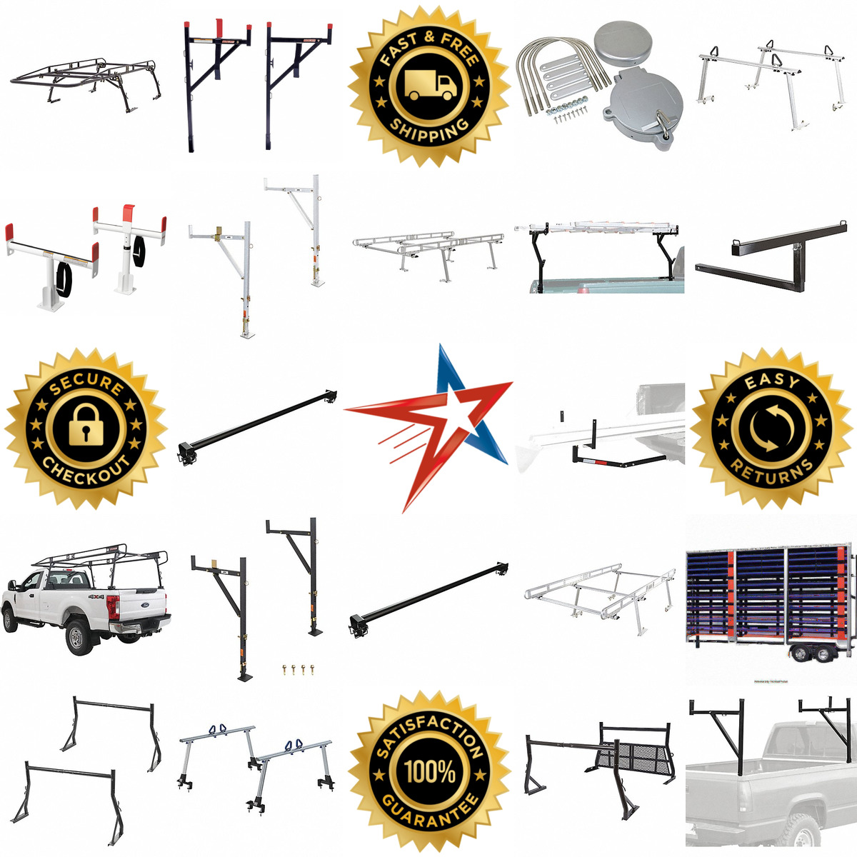 A selection of Truck Racks products on GoVets