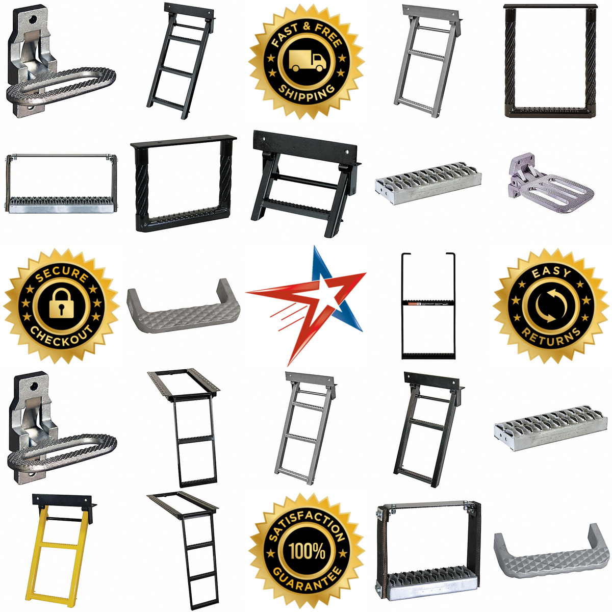 A selection of Truck Steps products on GoVets
