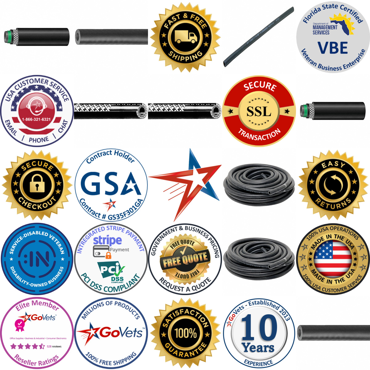 A selection of Automotive Fuel Hoses products on GoVets