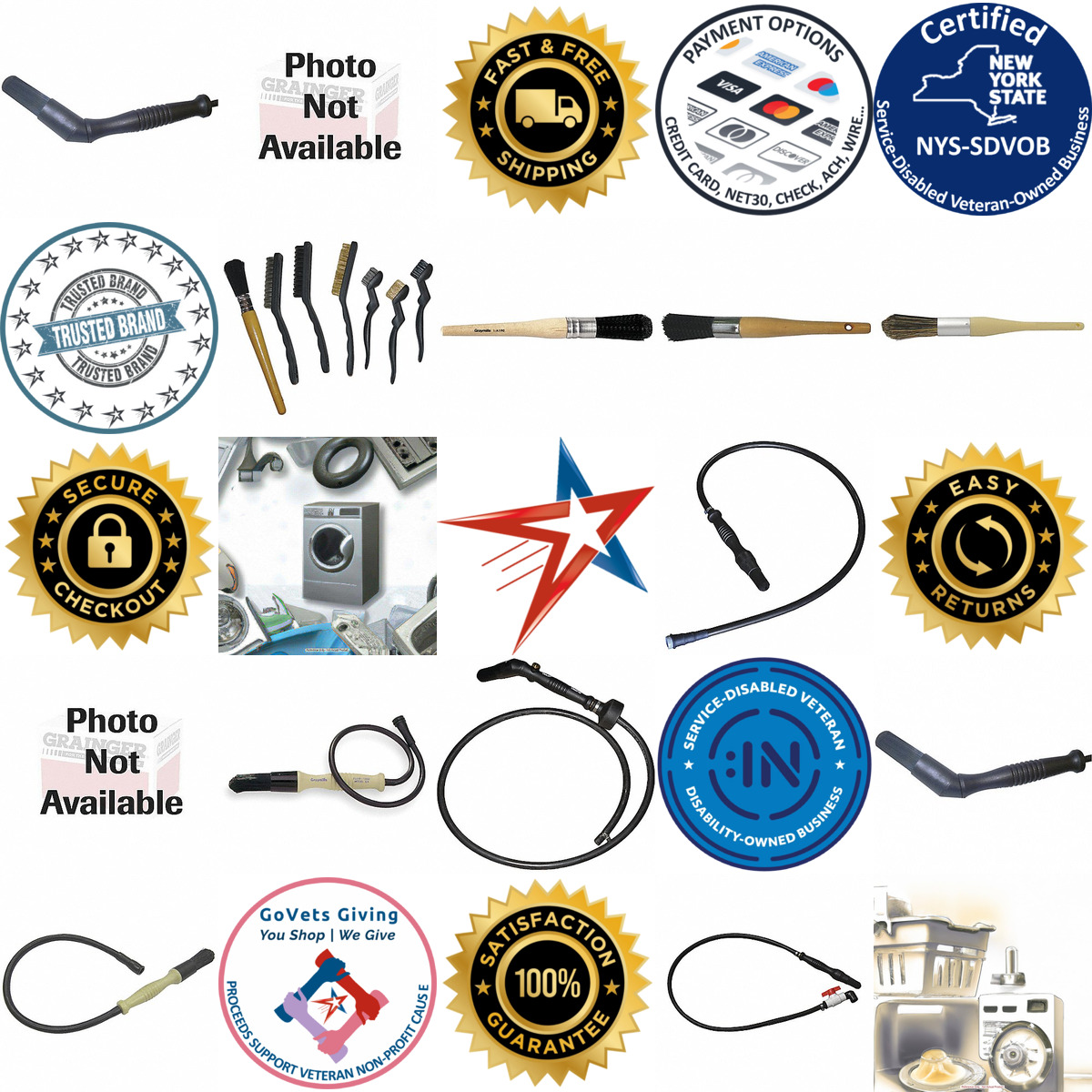 A selection of Parts Washer Brushes products on GoVets