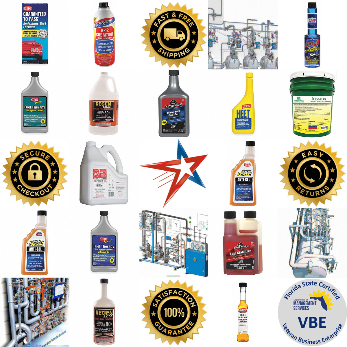 A selection of Fuel System Treatments products on GoVets