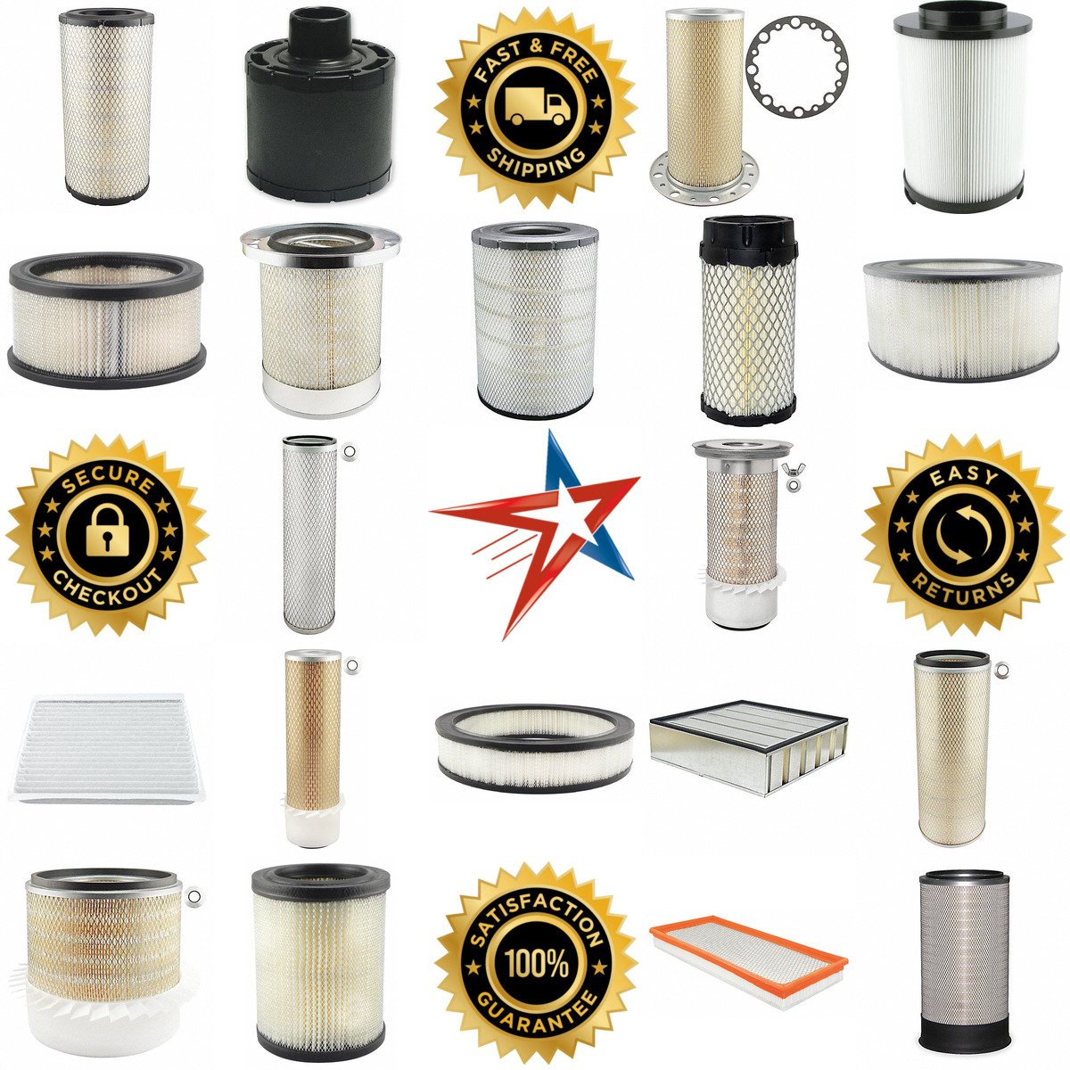 A selection of Automotive Air Filters products on GoVets