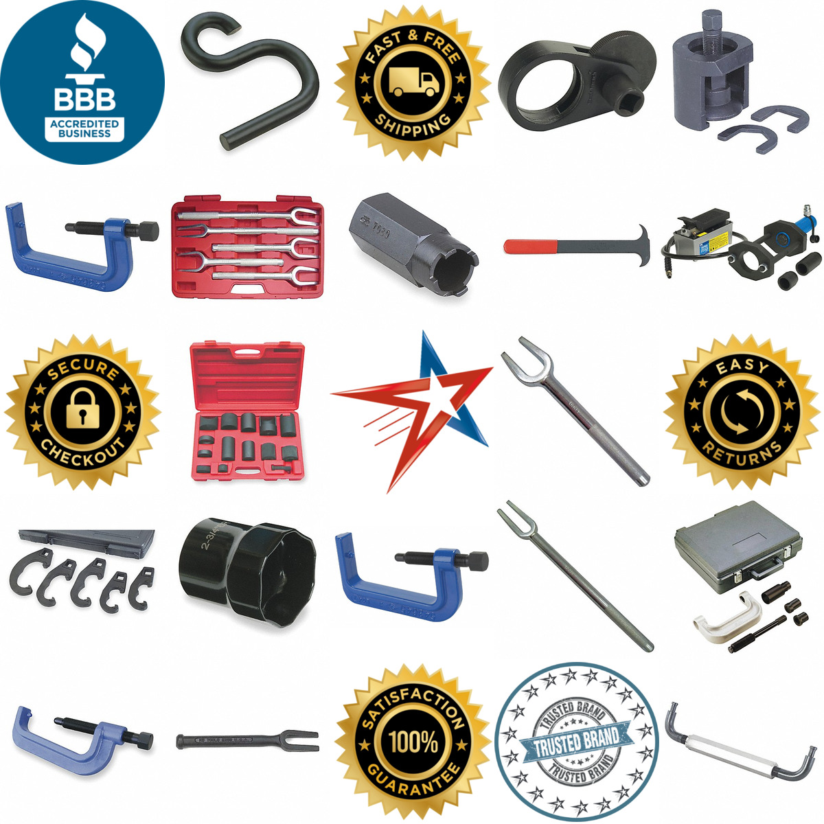 A selection of Suspension Tools products on GoVets