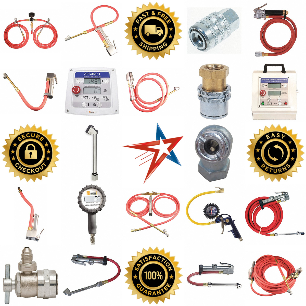 A selection of Tire Chucks and Inflators products on GoVets