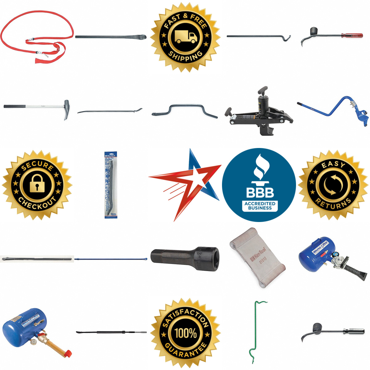 A selection of Tire Mounting and Demounting Tools products on GoVets