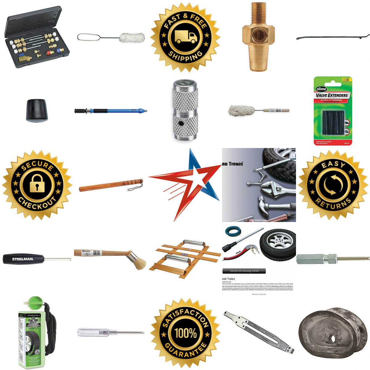 A selection of Tire Repair Tools products on GoVets
