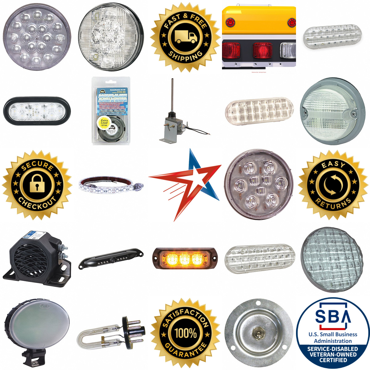 A selection of Vehicle Back up Lights products on GoVets