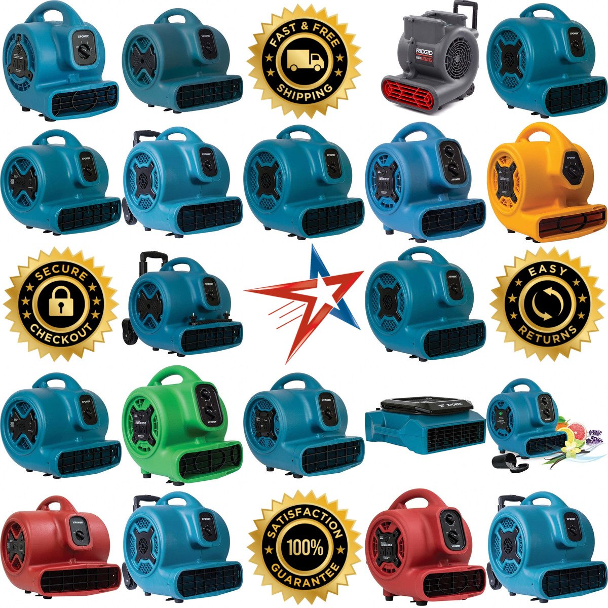 A selection of Carpet and Floor Dryers products on GoVets