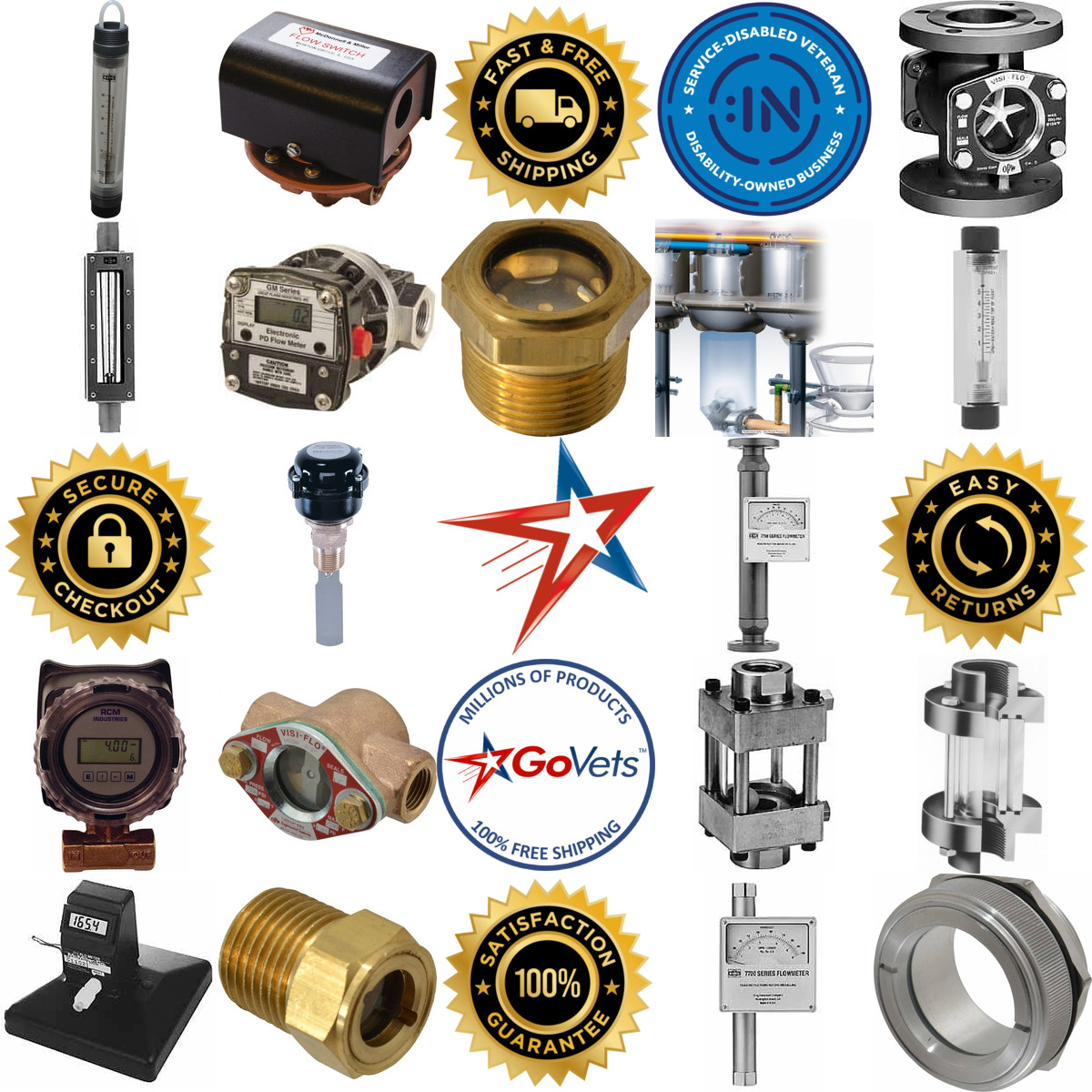 A selection of Liquid Flow Measuring Instruments products on GoVets