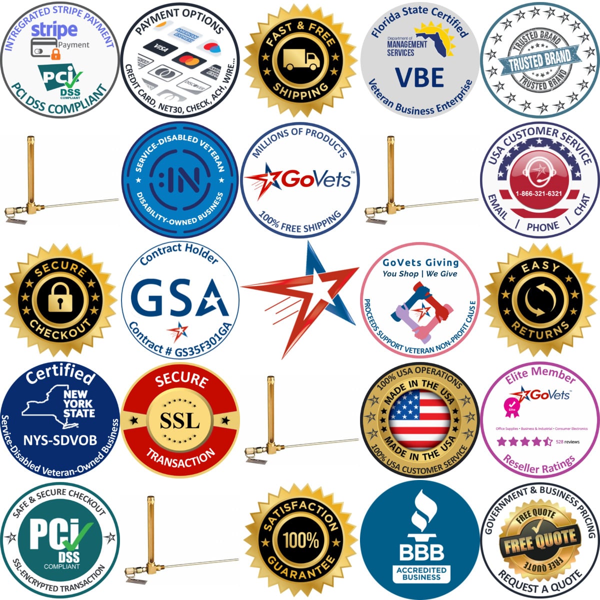 Millions of Products A selection of Liquid Level Gauges products on GoVets