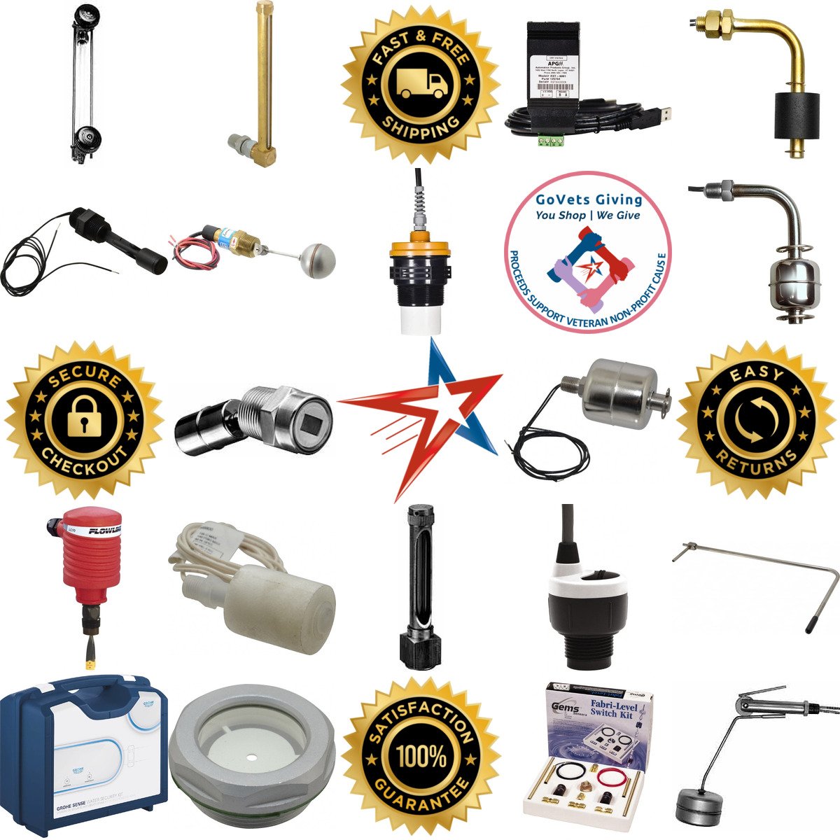 A selection of Liquid Level Measuring Instruments products on GoVets