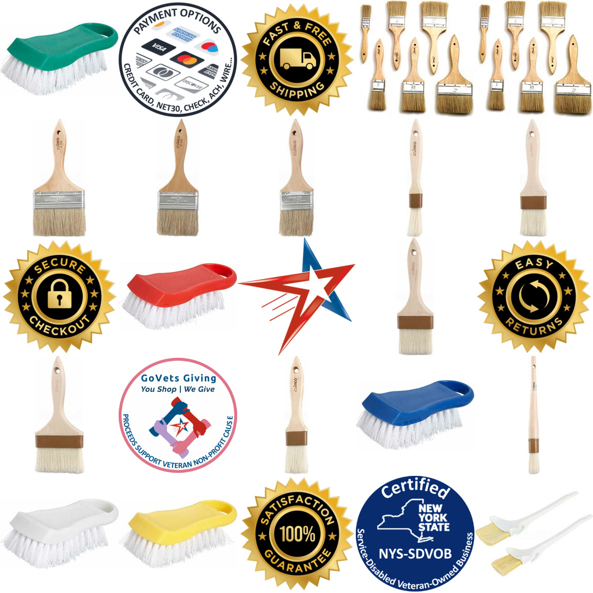 Millions of Products A selection of Kitchen Brushes products on GoVets
