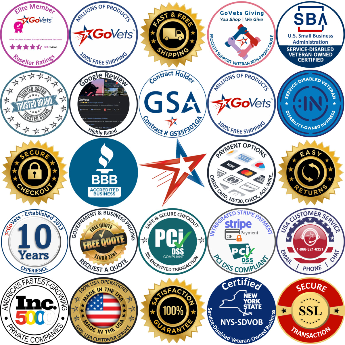 A selection of Serveware and Tableware products on GoVets