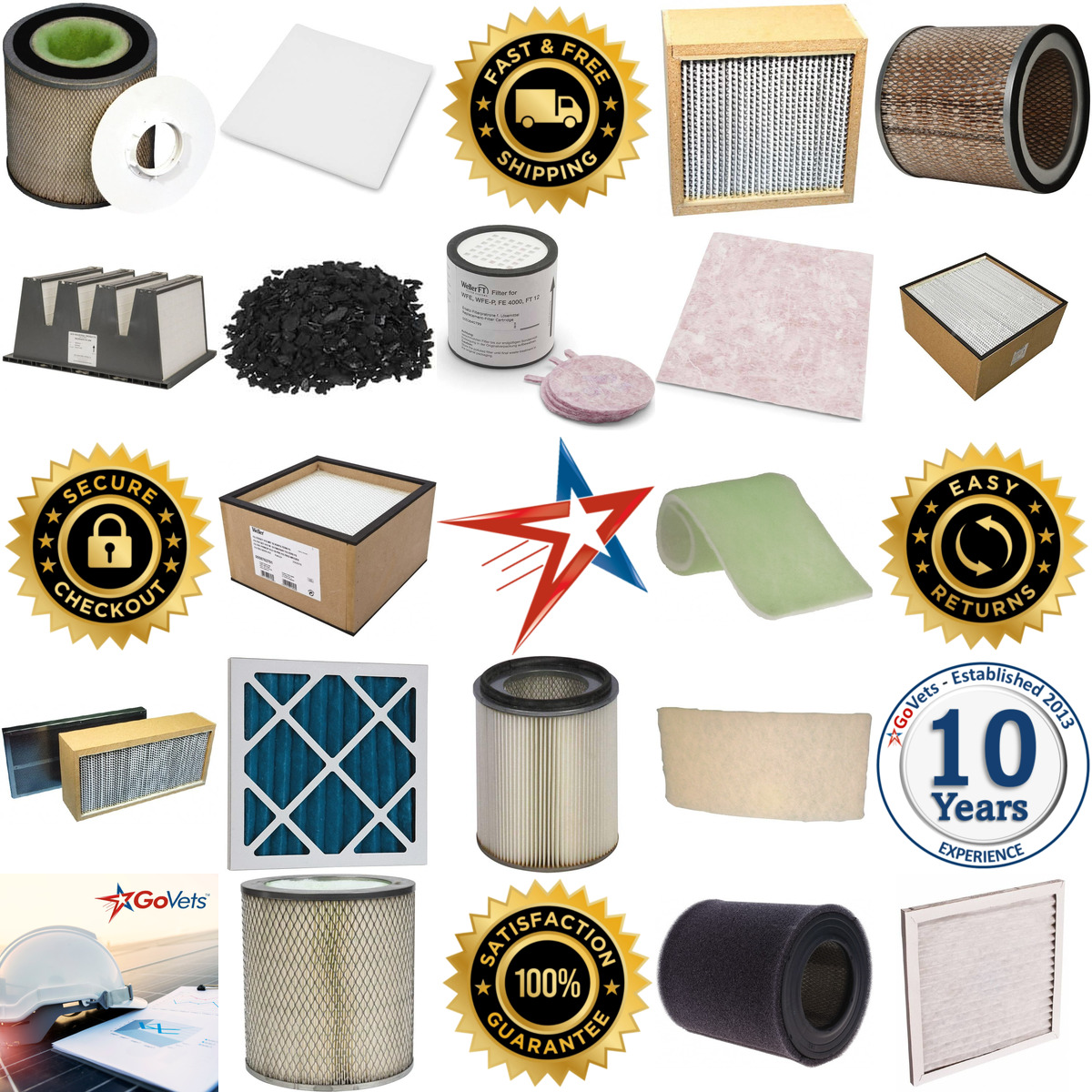 A selection of Air Cleaner Filters products on GoVets