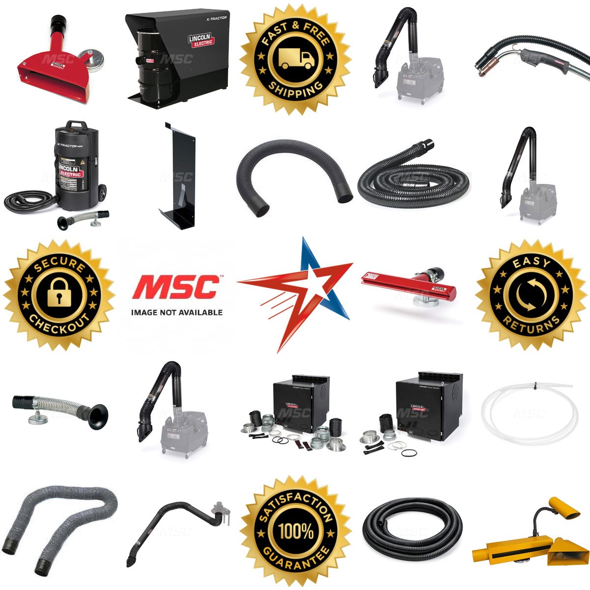 A selection of Fume Exhauster Accessories Air Cleaner Arms and Extensions products on GoVets