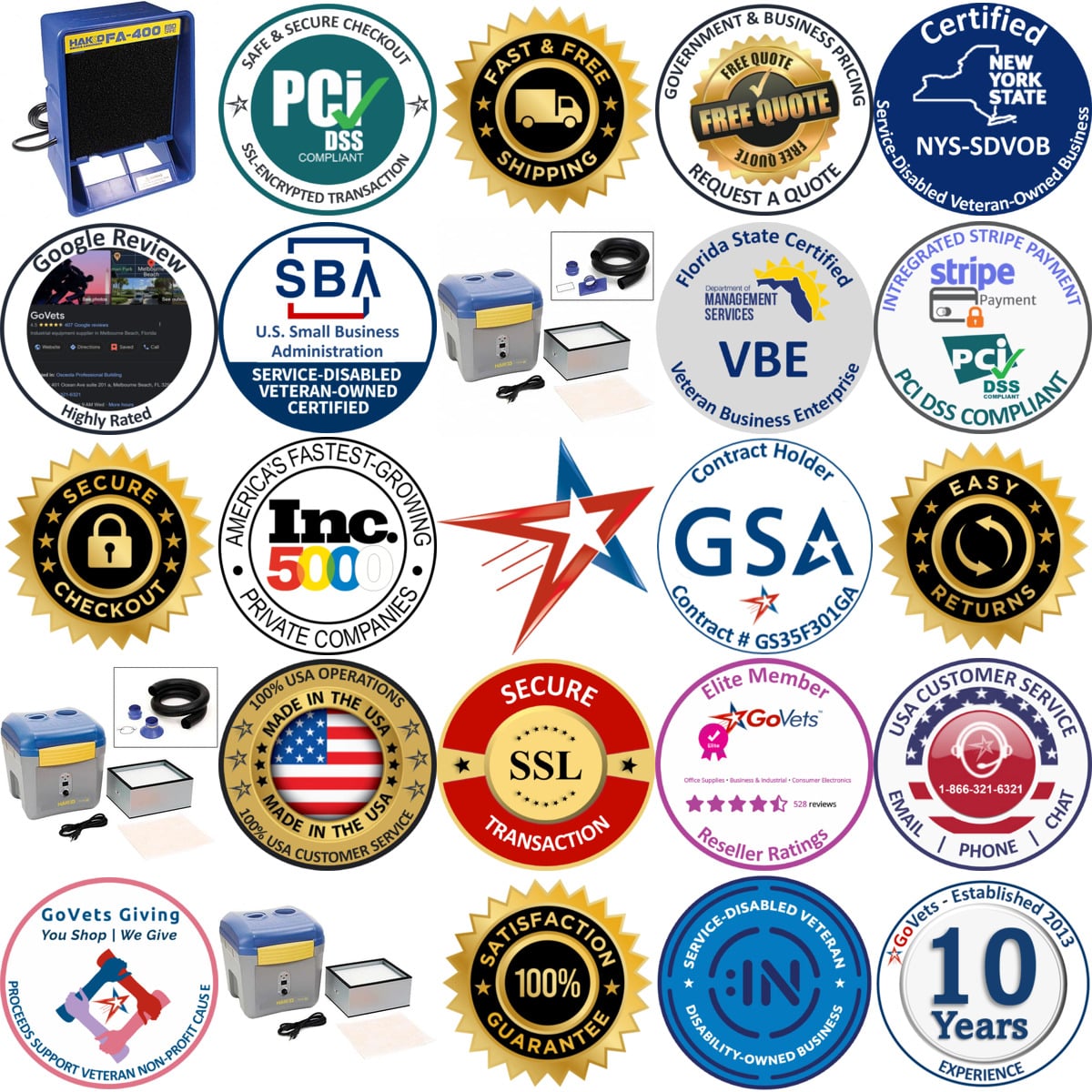 Millions of Products A selection of Hakko products on GoVets