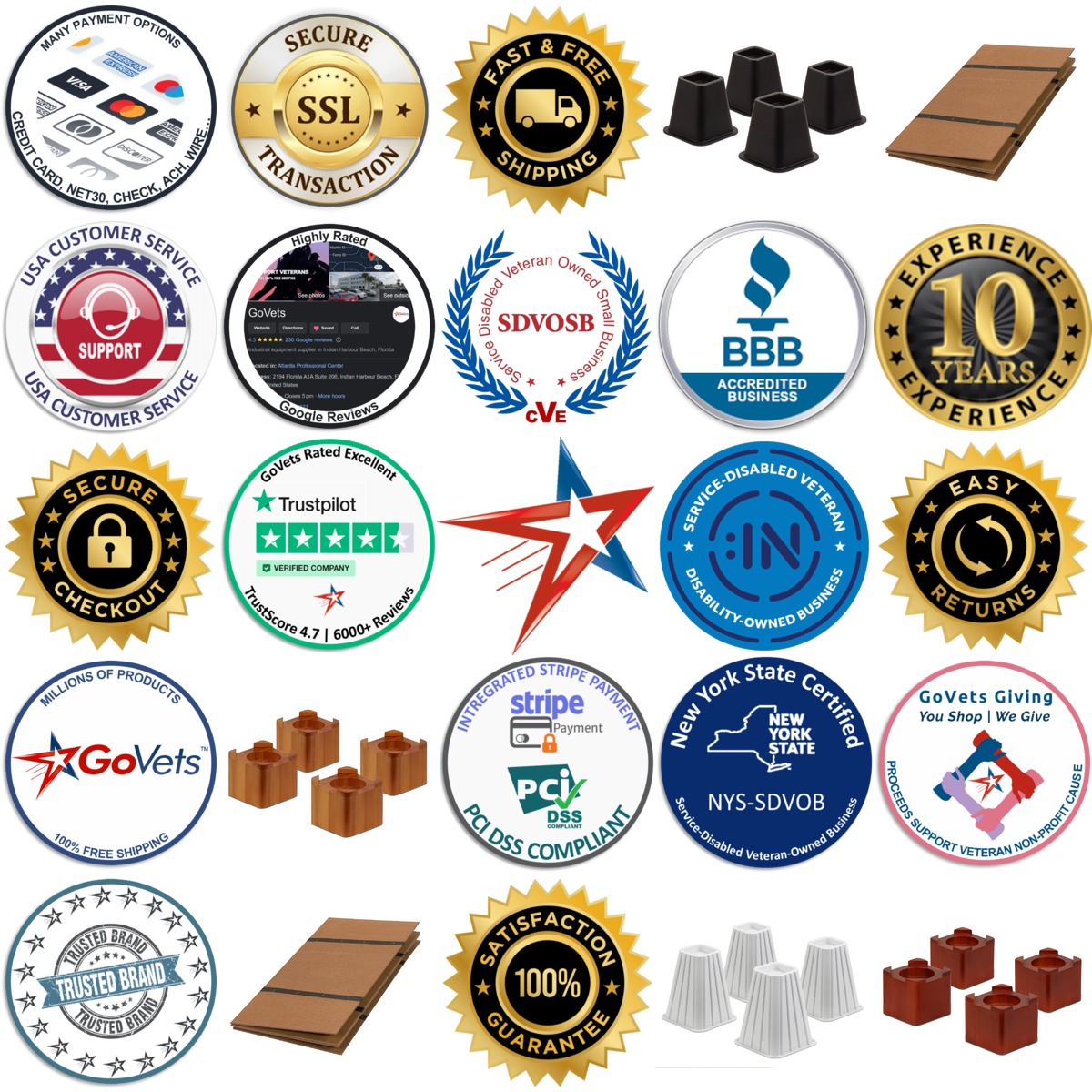 Millions of Products A selection of Bed Accessories products on GoVets