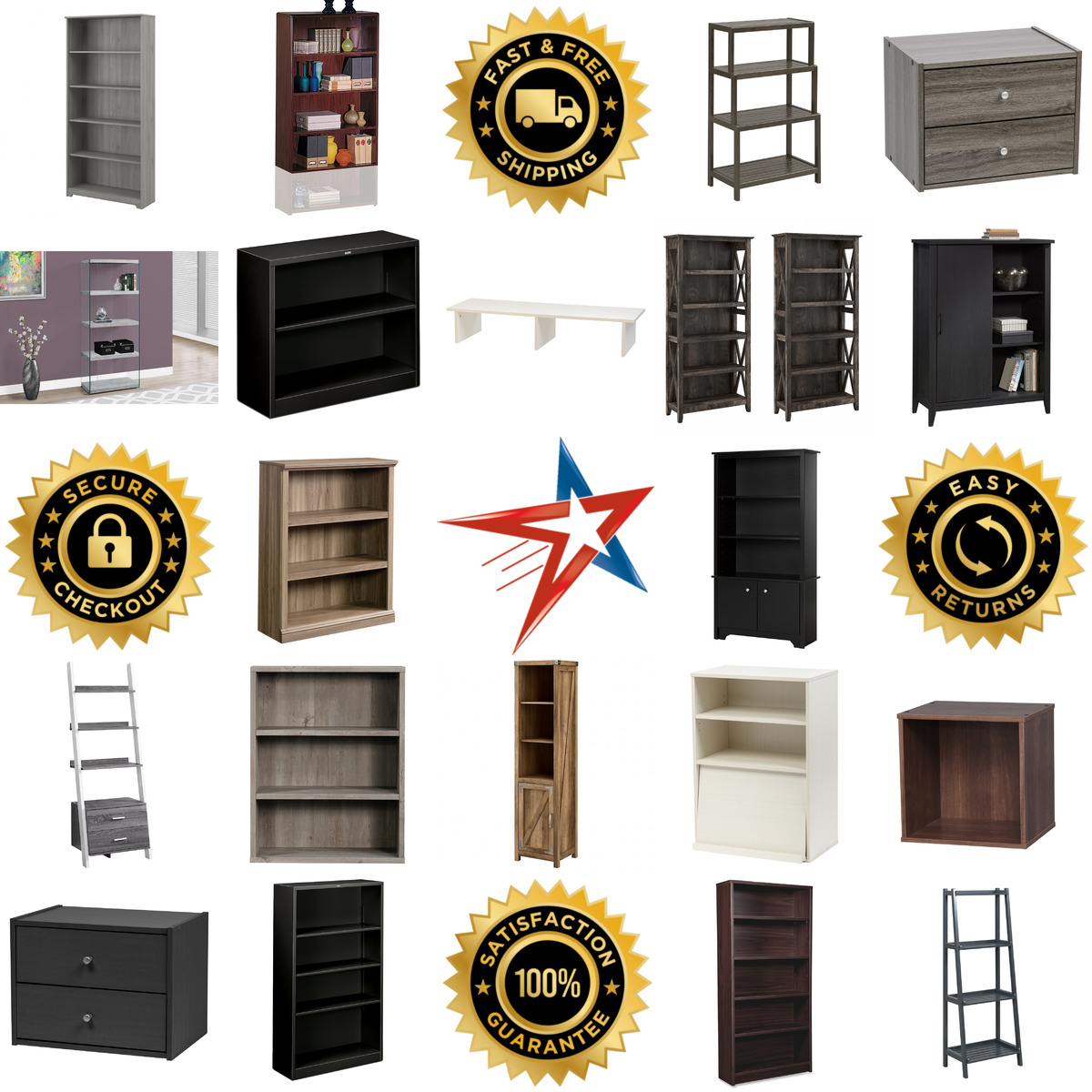 A selection of Bookcases products on GoVets