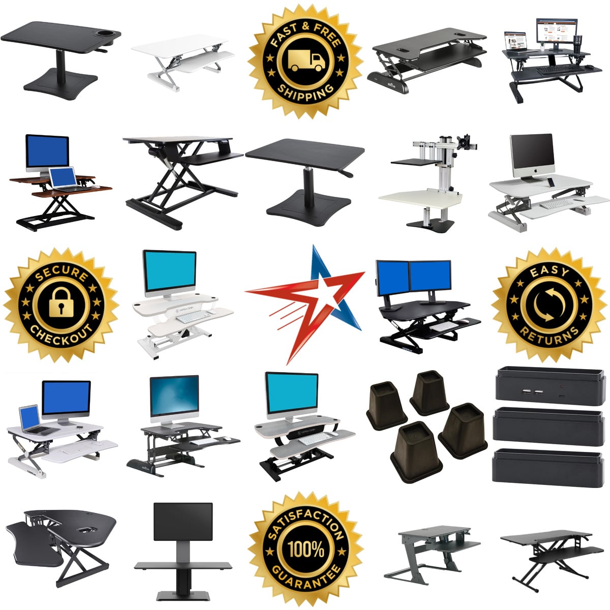 Millions of Products A selection of Standing Desk Converters products on GoVets