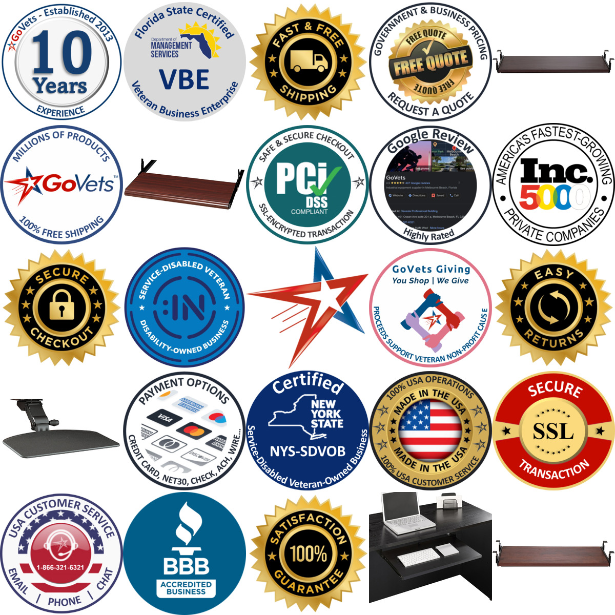 Millions of Products A selection of Furniture Collections products on GoVets