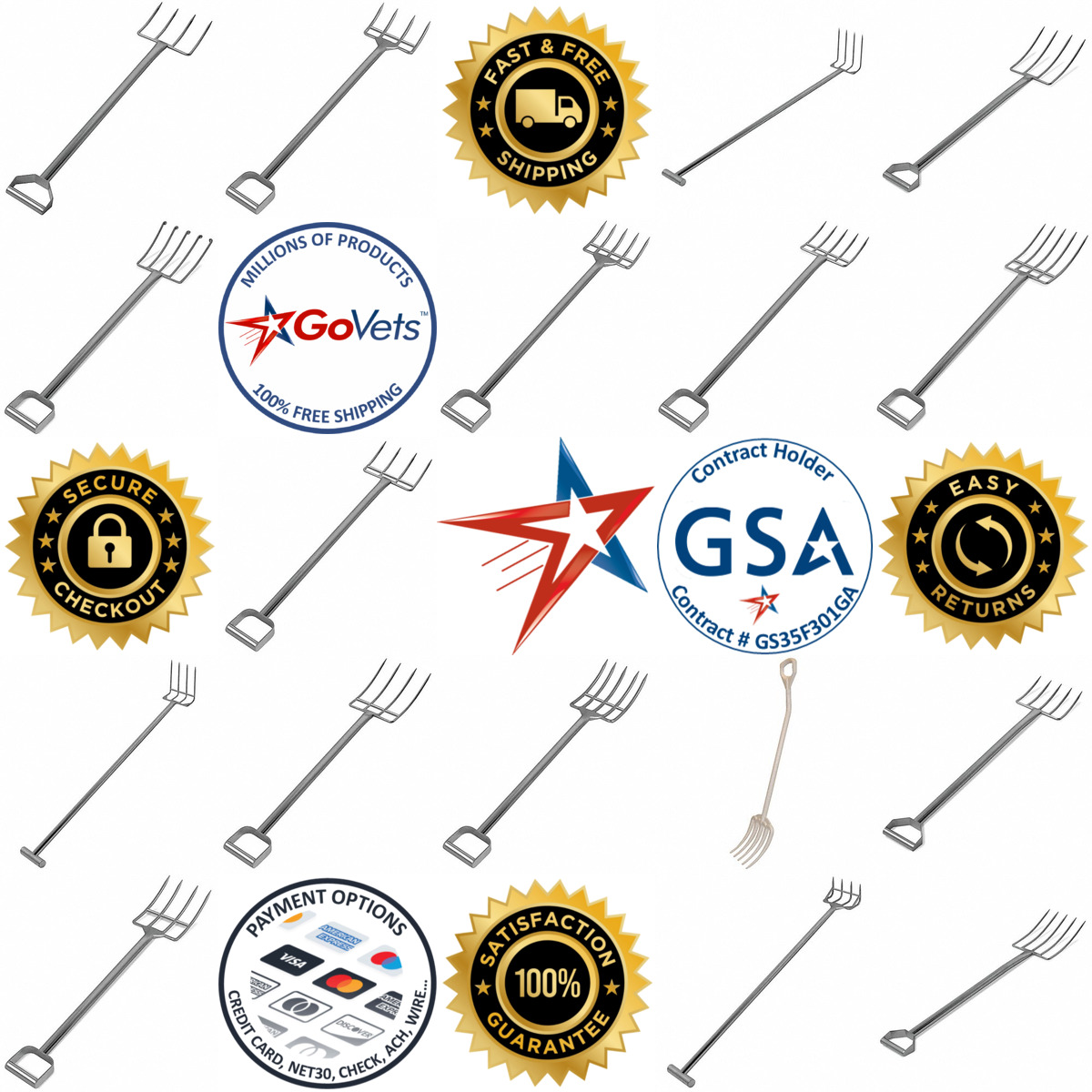 A selection of Forks products on GoVets