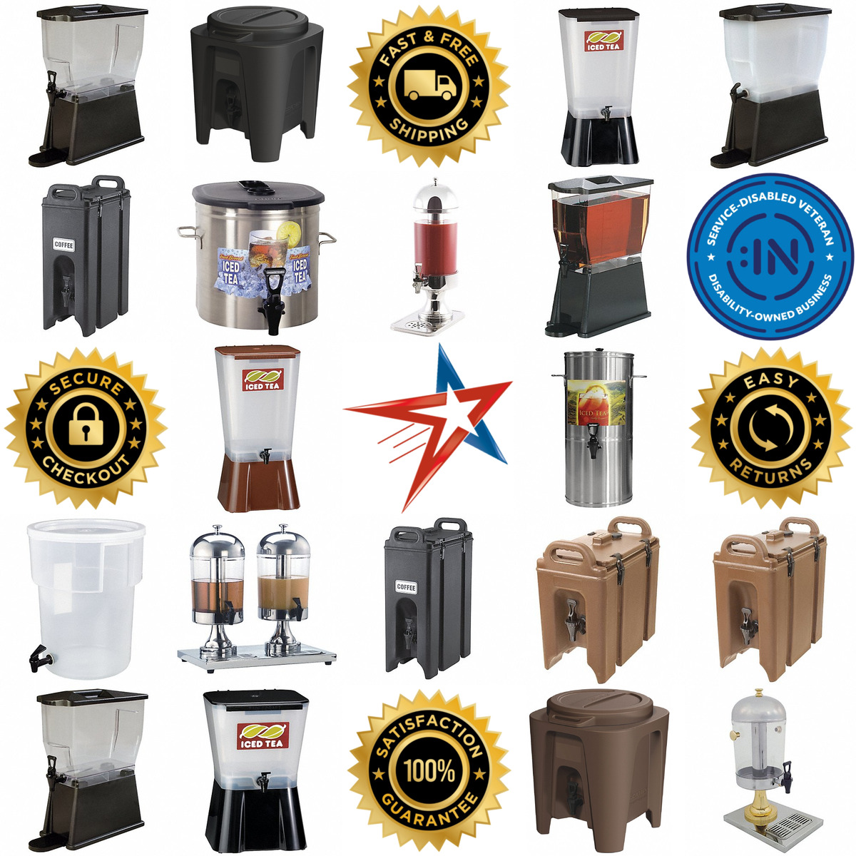 A selection of Beverage Service Dispensers products on GoVets