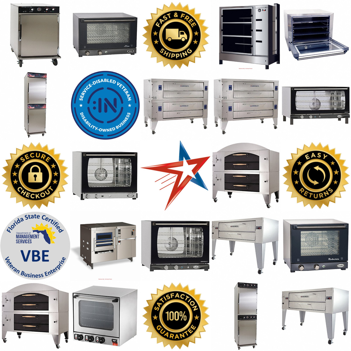 A selection of Ovens products on GoVets