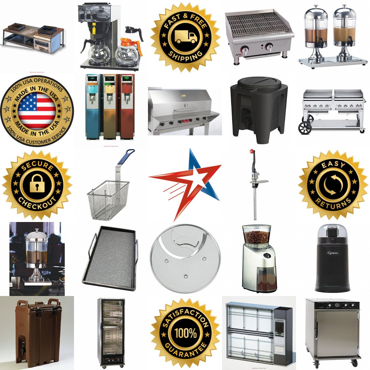 A selection of Food Service Appliances and Equipment products on GoVets