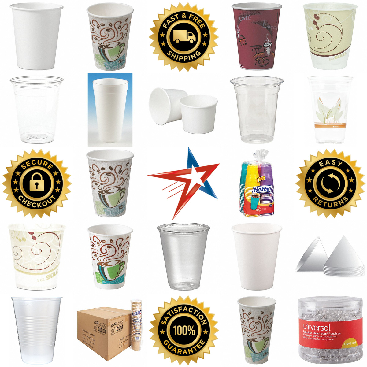 A selection of Disposable Cups products on GoVets