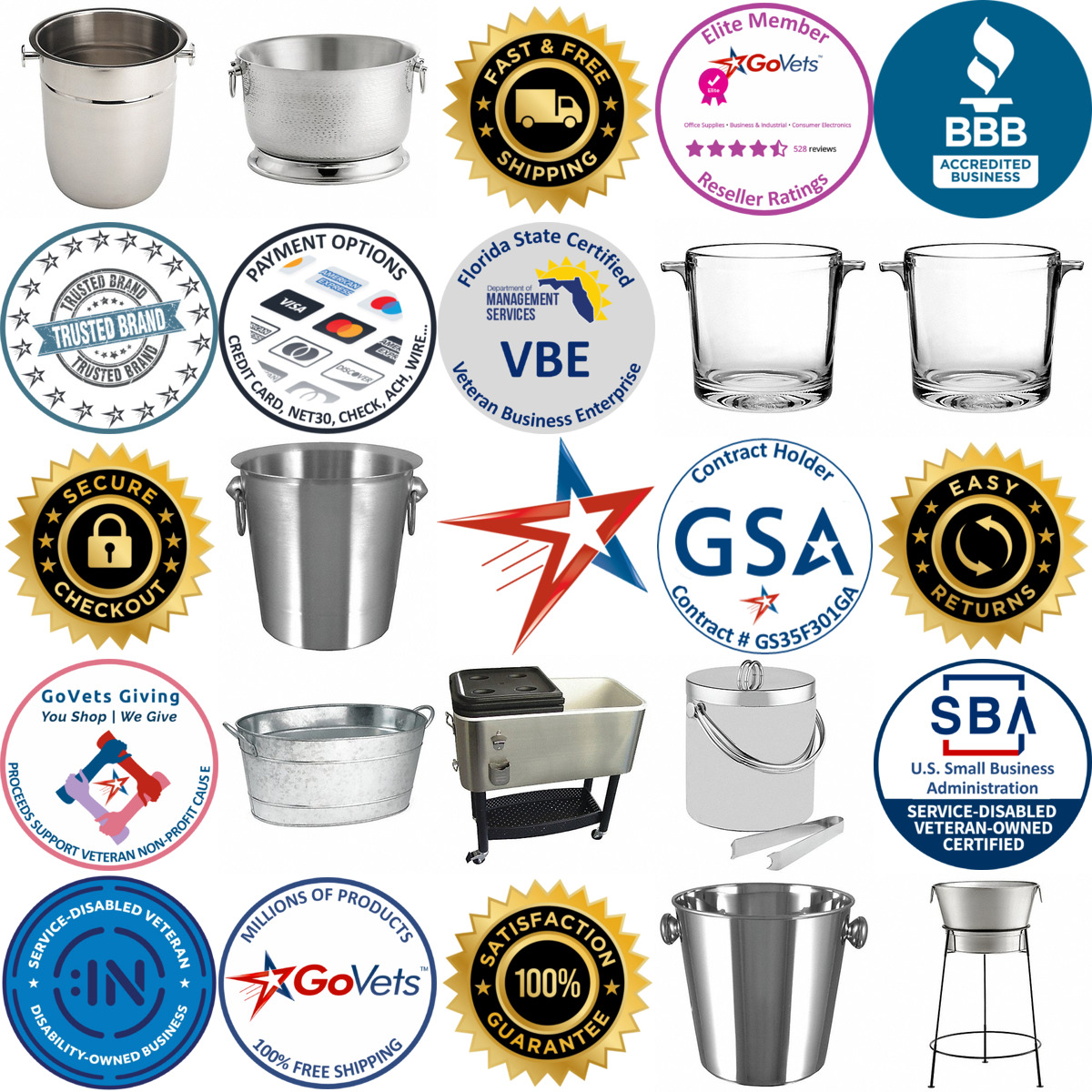 A selection of Beverage Tubs products on GoVets