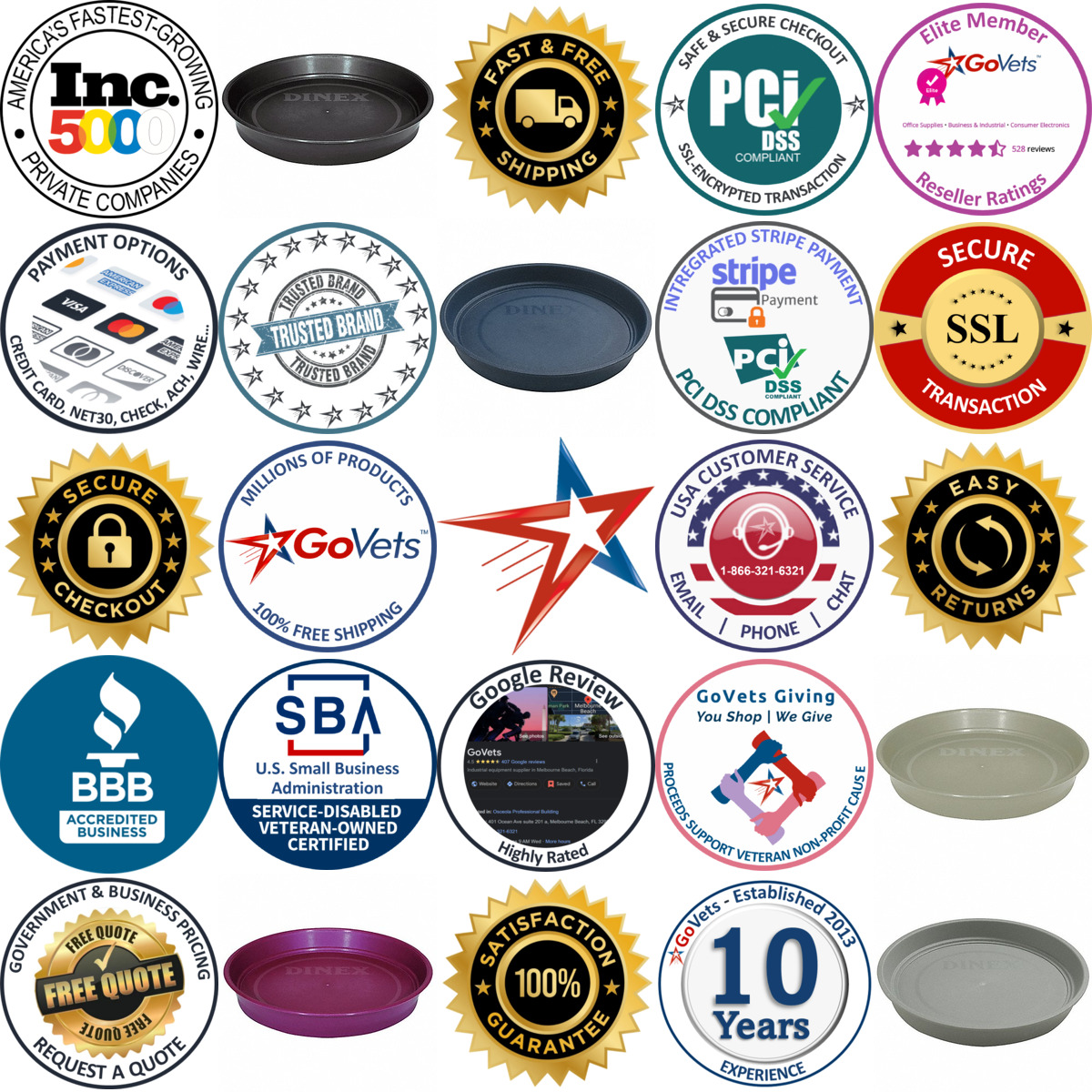 A selection of Induction Charger Bases products on GoVets