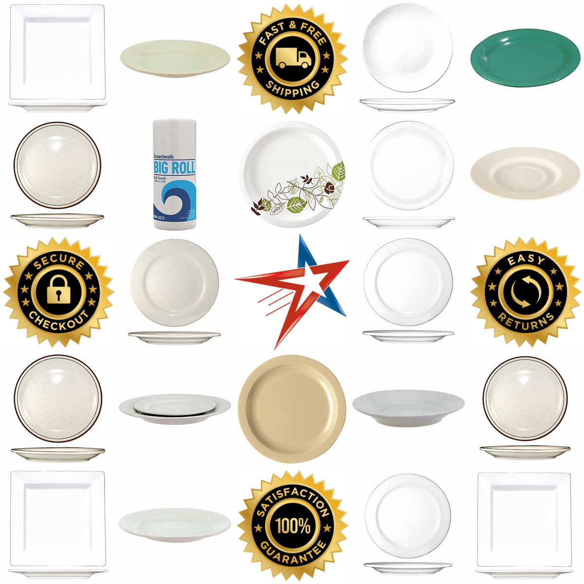A selection of Plates and Plate Covers products on GoVets