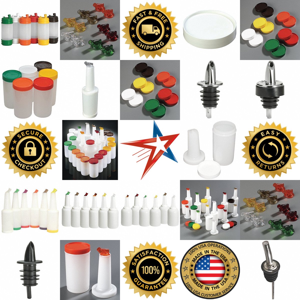 A selection of Pourers products on GoVets